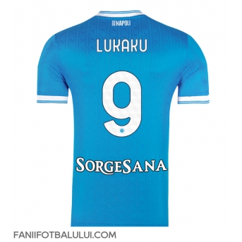 SSC Napoli Romelu Lukaku #9 Tricou Fotbal Replică 2025-26 Barbati Acasa
